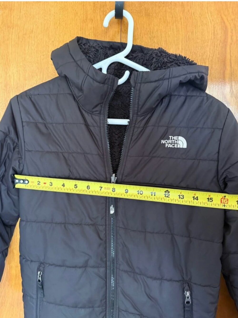 The North Face Boys' Reversible Shasta Hooded Full-Zip Jacket *read description